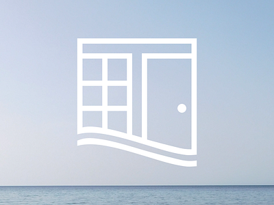 Tidewater branding design illustration logo vector