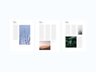 Print Design - 6px baseline grid art art direction article artist baseline grid design grids layout magazine oldschool print print design print designer product design uidesign ux visual design