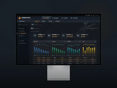 Game data analysis system ui