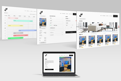 Hotel Management Website Mockup design figma hospitality hotel hotel app hotel booking hotel management product design ui user experience design user interface design ux