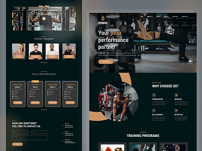 Sportswear Website designs, themes, templates and downloadable graphic  elements on Dribbble