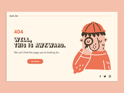 404 Page 404 error 404page daily ui dailyui dailyuichallenge ui ui design uiux