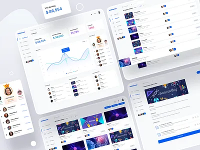 Learning Management Platform UX UI course education education app learning app learning management system learning platform lms minimalist saas saas app saas design saas website ui trend ux trends