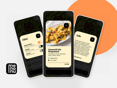 Modal Menonu Pages adobe xd app design clean cooking delivery design filter food graphic design interface mobile app modal restaurant toggle ui uiux user interface ux vector web design