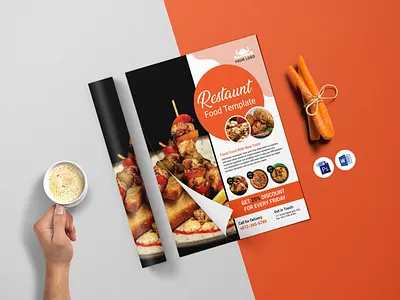 Restaurant Flyer Template business menu template