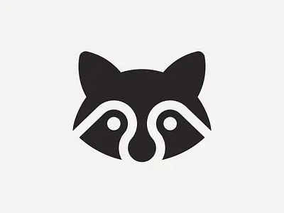 Racoon icon animal icon design flat graphic design icon illustration illustrator logo minimal vector