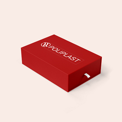 Red box with ribbon box box design branding cardboard box design package design packaging presentation design
