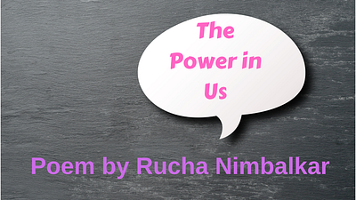 The Power in us Poem Title Slide poem title slide