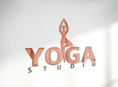 YOGA STUDIO branding branding design illustrator logo logo design branding logodesign vector