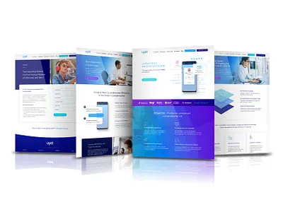 Website Layouts for Ujet.cx brand design branding webdesign website