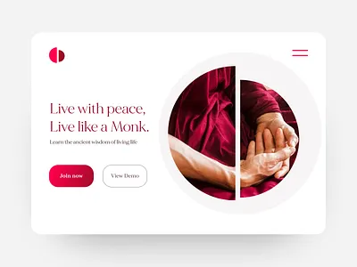 Monastery web UI Design adobe xd app design app ui concept dailyui landing landing design landing page minimal ui ui concept ui design uidesign uiux web ui website website concept website landing page webui webuiuxdesign