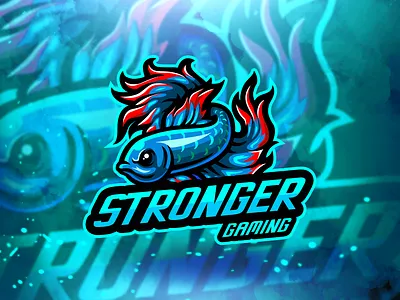 Free Download Stronger eSports Gaming Mascot logo branding concept design esports esports logo free free download freebie games gaming graphic design logo logo design logotype mascot mascot design mascot logo mascotlogo twitch twitch logo
