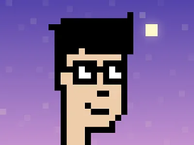 FigmaPunk character cryptoart cryptopunk figma pixel art self portrait