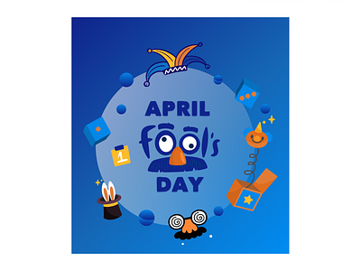 April Fool 3d illustrations april april fools design figma glass effect glassmorphism illustration user experience