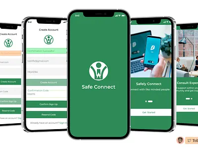 Onboarding/Account verify Screens app design mobile app mobile app design mobile design mobile ui ui ui design uidesign uxdesign visual design