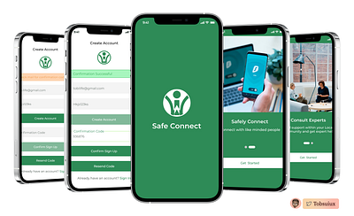 Onboarding/Account verify Screens app design mobile app mobile app design mobile design mobile ui ui ui design uidesign uxdesign visual design