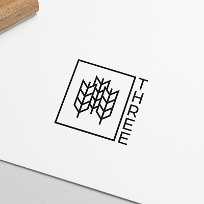 Logo Design Three creative creativity design designer graphic design logo logo design logodesign logos logotype minimal modern typography