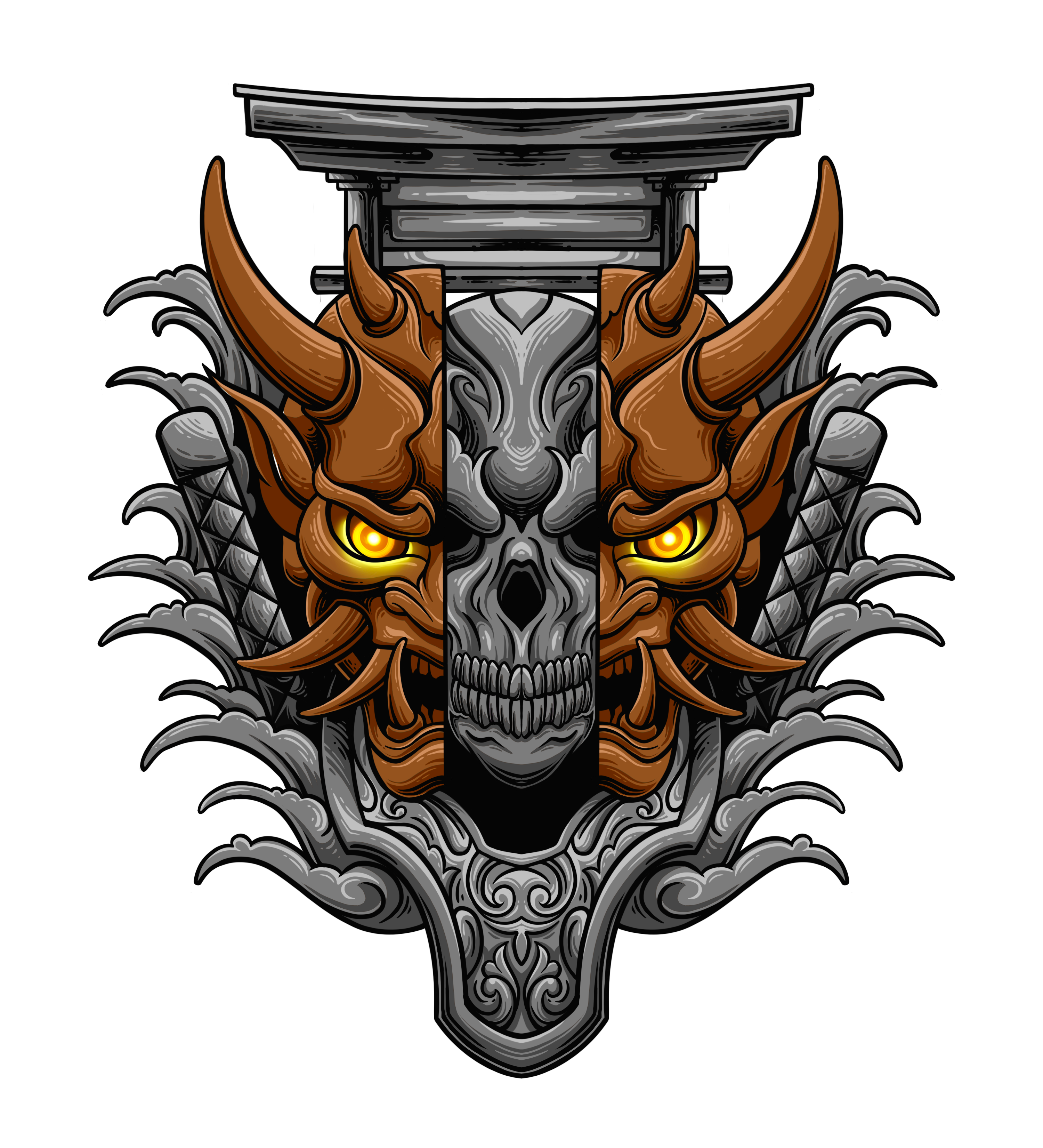 Life is a Mask animal apparel bone branding clothing darkart design graphic design illustration logo mask skeleton skull ui vector