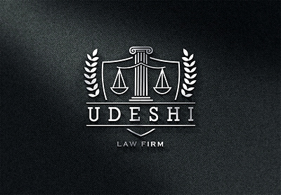 Udeshi Law Firm Logo Design brand identity branding branding design branding designer business lgo company logo custom logo eye catching logo food logo law firm logo law logo lawfirm logo logo design logo designer logo maker minimal logo modern logo restaurant logo unique logo