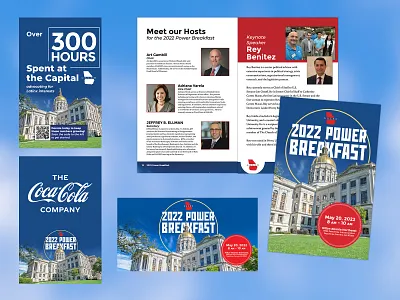 GALEO Power Breakfast 2022 Event Graphics design event graphic design