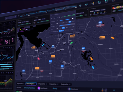 Automation Dashboard Interface animation automation dashboard dashboard data design interactions interface ui user interface