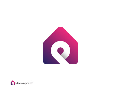 Homepoint-logo design creative home home location home track homelogo homely homepage homepoint location location tracker logo logodesign logotype modern p lettermark plogo