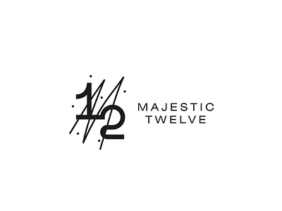 Majestic Twelve - Alternate brand branding clothing design graphic design logo type typography vector