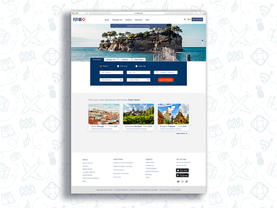 Flight Search :: Daily UI product design screens ui ui design web