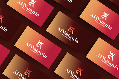 Al Watania branding design logo