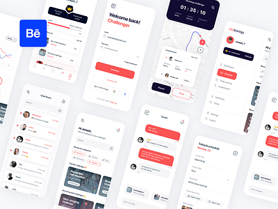 GoSoniqs. - Sport Mobile application behance project creative interface design challenges fitness app ios app motivation app running app sport app uiux user experience user interface design