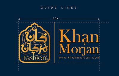 Khan Morjan branding design logo typography