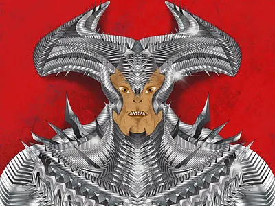 Steppenwolf of Apokolips character dc dc comics design follow graphic graphicdesign illustration shot snydercut steppenwolf vector