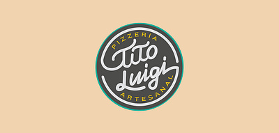 TITO LUIGI PIZZERÍA: Branding branding design graphic design illustration logo vector