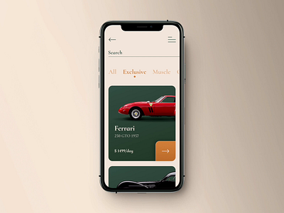 Car rental app concept animation app auto car card design equal luxury rent rental ui userexperience userinterface ux