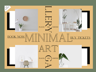 minimal art event art black clean decor design events fancy gallery gallery art graphic design interior design limited minimal serif font ui web design website white