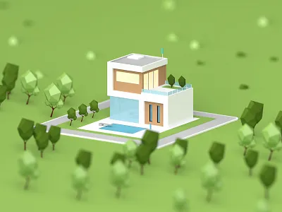 Low poly city 3d 3d animation 3d illustration 3d modeling adobe illustrator after effect beach c4d cinema4d city color design house illustration low poly lowpoly lowpoly3d physical render render street