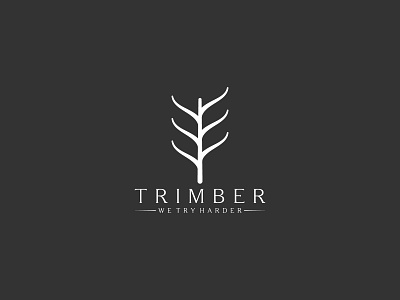 Trimber & Tree logo mark 2 abstract logo brand design brand identity branding business logo concept corporate identity design logo logo mark logodesign logotype luxury logo mark modern logo palm tree simple logo technology tree logo trees