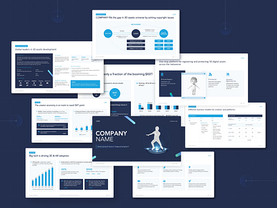 Pitch Deck - Design agency 3d 3d design business design agency gaming graphic design investor deck investor pitch keynote pitch deck powerpoint presentation slide deck slides