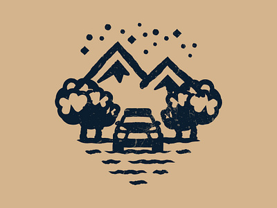 Yippie Cayenne - Youtube series logo branding illustration logo offroad overland porsche youtube