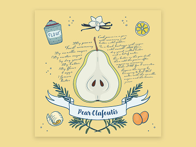 Recipe illustration cookbook digital illustration food illustration illustration photoshop recipe book