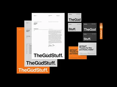 TheGüdStuff. branding grid helvetica raster stationery stationery design swiss style typography