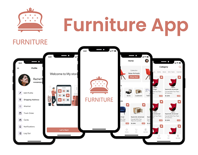 Furniture app app design e commerce furniture app ios ui ux