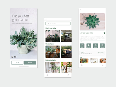 Green Partner - App app design ui ux