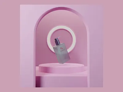 Cosmetics 3d 3d art 3d materials animation blender design