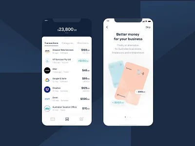 UI App ideation - Parpera app concept design designer interface jajadesign mobile sydney ui ux