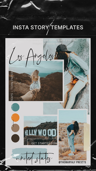 free black grunge instagram story templates 2x 2 instagram instagram post instagram template