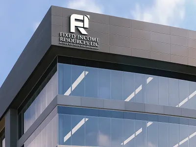 Fixed Income Resources, LLC Logo fir logo fixed income resources llc logo minimal minimalist