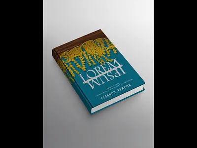 Book cover design mockup