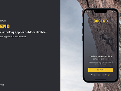 Outdoor Tracking App - Case Study design prototyping tracking app ui ux design wireframes yasin shaikh