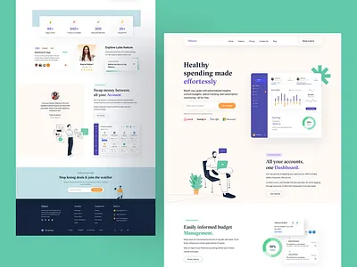 Health consultant Landing page app design icon illustrator ui ux web website